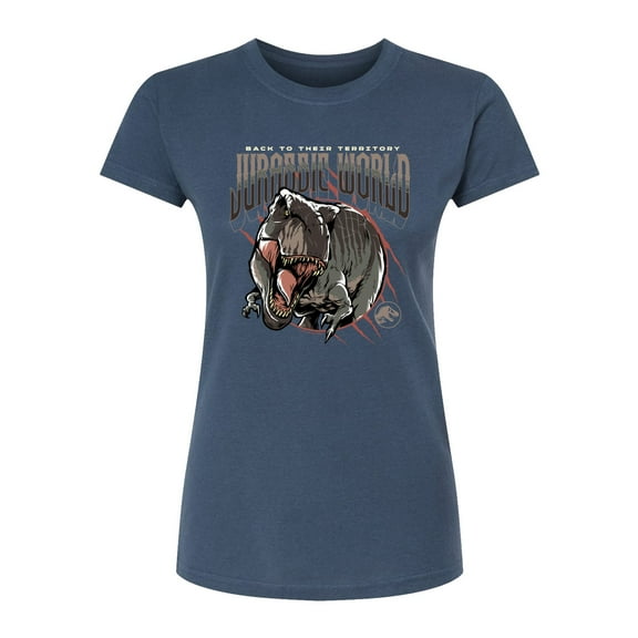 Jurassic World: Rebirth - Trex - Juniors Fitted Graphic T-Shirt
