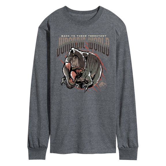 Jurassic World: Rebirth - Trex - Men's Long Sleeve Graphic T-Shirt