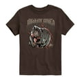 thumbnail image 1 of Jurassic World: Rebirth - Trex - Toddler And Youth Short Sleeve Graphic T-Shirt, 1 of 3