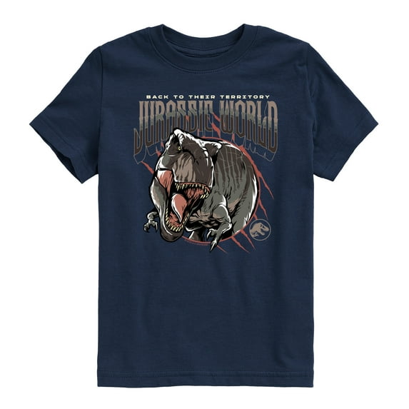 Jurassic World: Rebirth - Trex - Toddler And Youth Short Sleeve Graphic T-Shirt