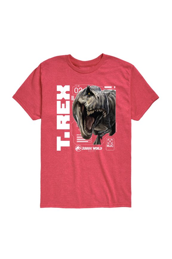 - T-Rex - Youth Boys Short Sleeve Graphic T-Shirt