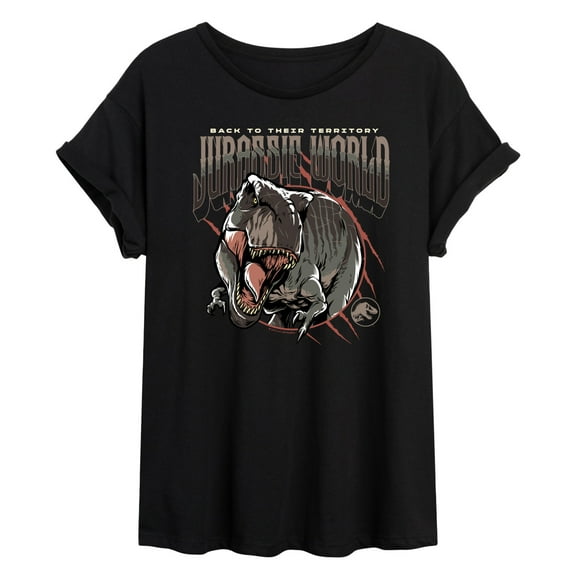 Jurassic World: Rebirth - Trex - Women's Oversized Graphic T-Shirt