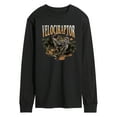 thumbnail image 1 of Jurassic World: Rebirth - Velociraptor - Men's Long Sleeve Graphic T-Shirt, 1 of 4