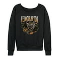 thumbnail image 1 of Jurassic World: Rebirth - Velociraptor - Women's French Terry Long Sleeve Shirt, 1 of 4