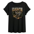 thumbnail image 1 of Jurassic World: Rebirth - Velociraptor - Women's Oversized Graphic T-Shirt, 1 of 4