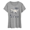 thumbnail image 1 of Jurassic World - Rex Info Women's Short Sleeve Graphic T-Shirt, 1 of 4