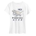 thumbnail image 1 of Jurassic World - Rex Info Women's Short Sleeve Graphic T-Shirt, 1 of 4