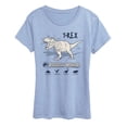 thumbnail image 1 of Jurassic World - Rex Info Women's Short Sleeve Graphic T-Shirt, 1 of 3