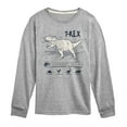 thumbnail image 1 of Jurassic World - Rex Info - Youth Boys Long Sleeve Graphic T-Shirt, 1 of 4