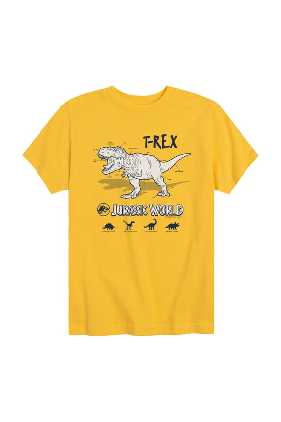- Rex Info - Youth Boys Short Sleeve Graphic T-Shirt