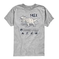 thumbnail image 1 of Jurassic World - Rex Info - Youth Boys Short Sleeve Graphic T-Shirt, 1 of 4