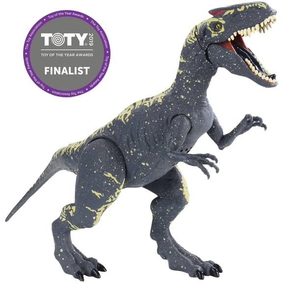 Jurassic World Roarivores Allosaurus Dinosaur Action Figure.