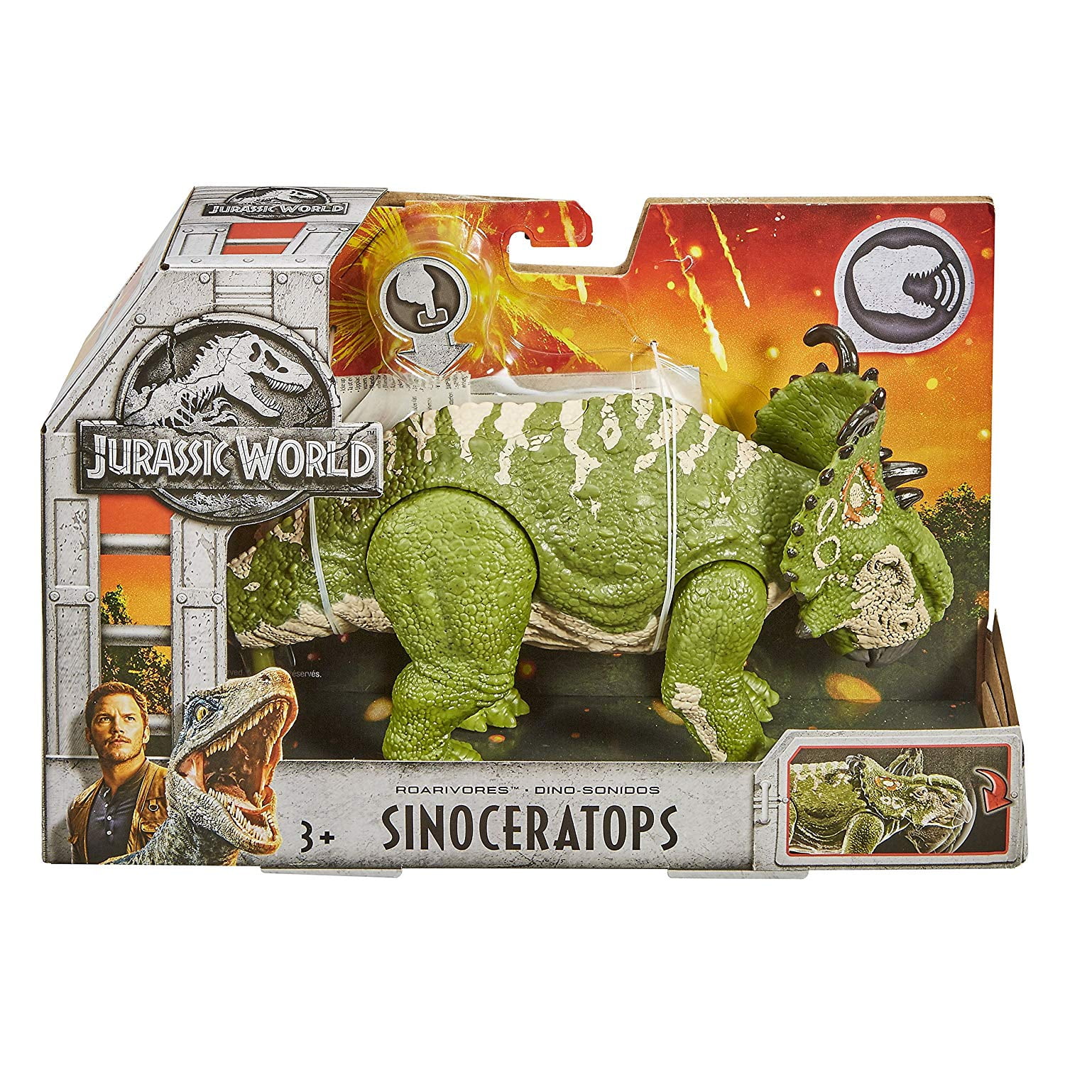Jurassic World Toys Collectible Sinoceratops Action Figures Plastic 15 1 oz Walmart