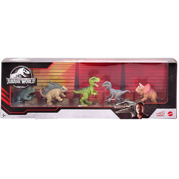 Jurassic World Set of 5 Dinosaurs Micro Collection