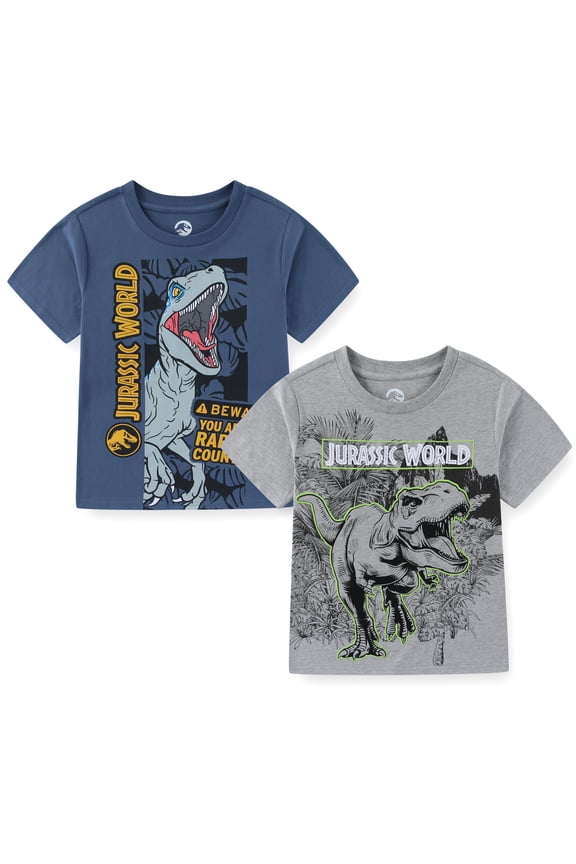 Short Sleeve T-Shirt (Boys), 2 Pack, Sizes 6-12