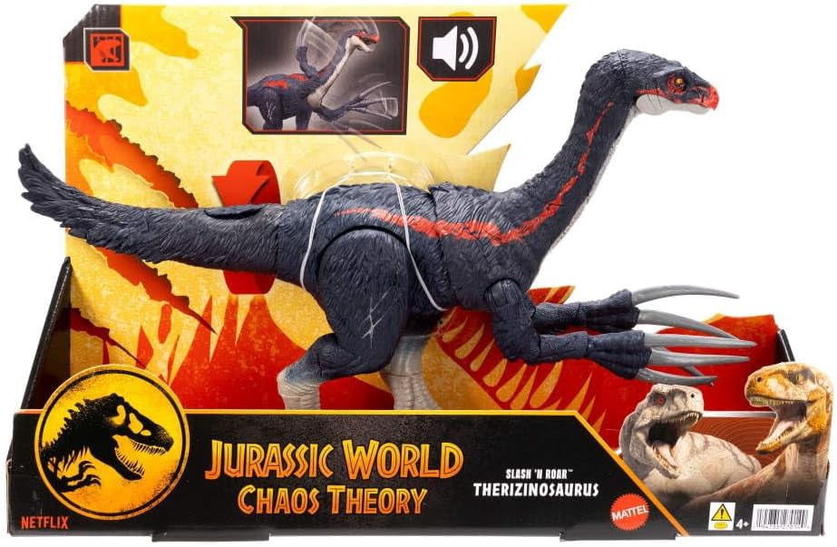 Jurassic World Slash 'N Roar Therizinosaurus Action Figure