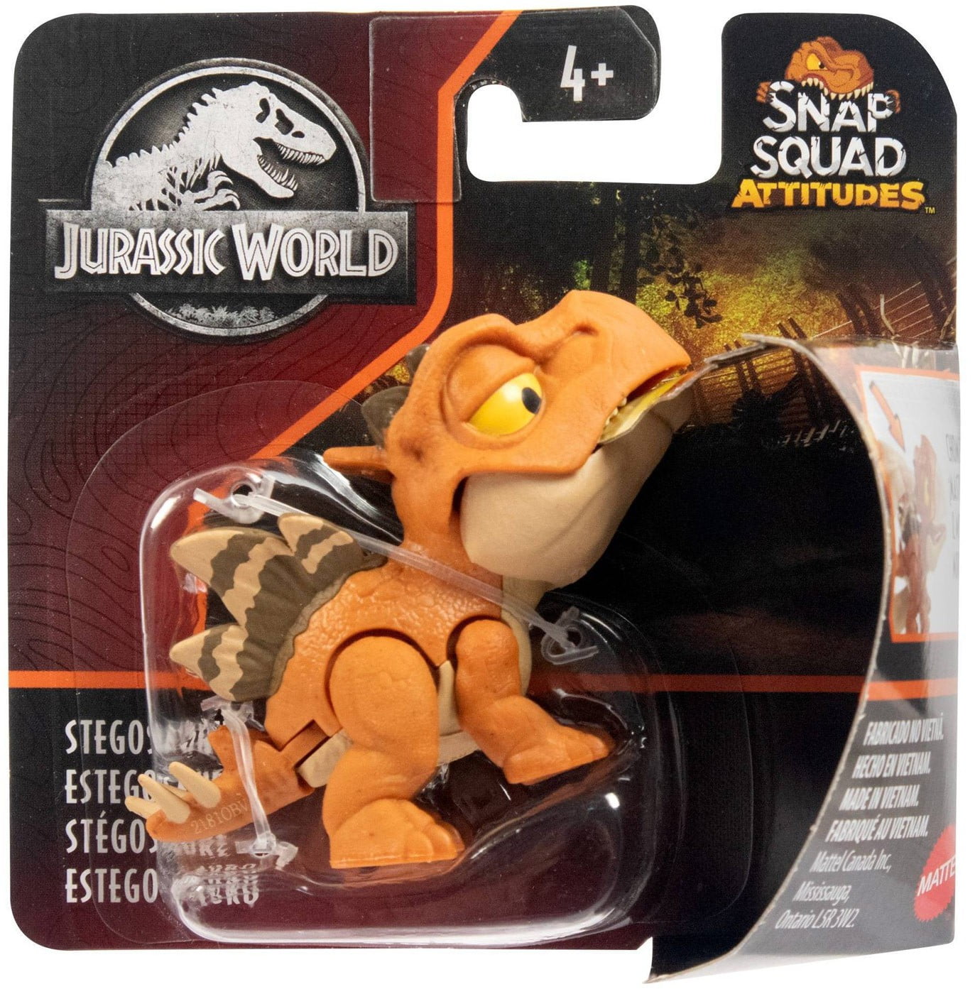 Jurassic World Camp Cretaceous Snap Squad Dino Toy: Attitudes