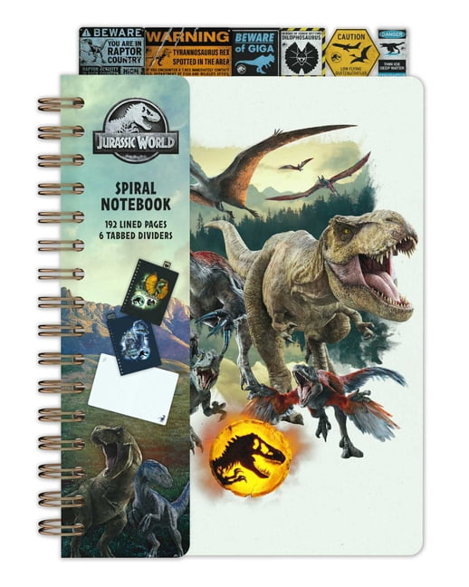 Jurassic World Spiral Notebook, (Hardcover) - Walmart.com