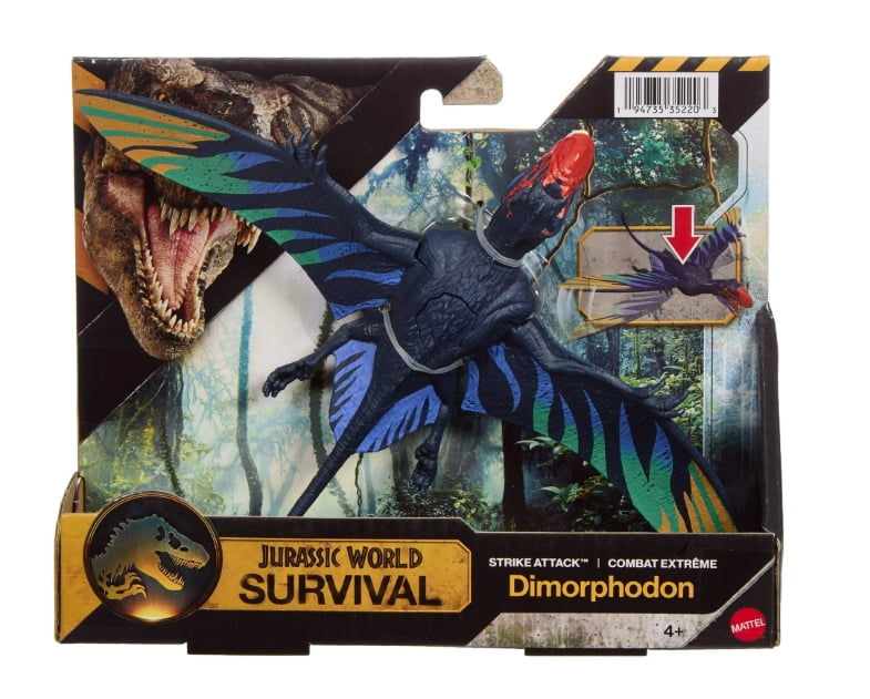 Jurassic World Strike Attack Dimorphodon Dinosaur Figure - Walmart.com
