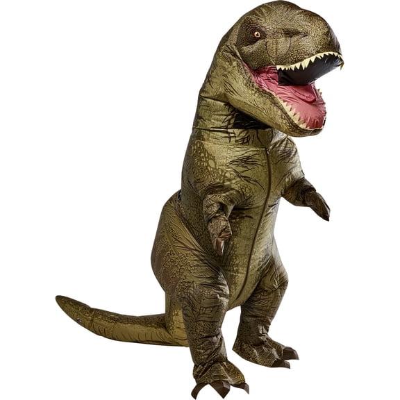 Jurassic World T-Rex Inflatable Costume for Adults by Rubies, Unisex One Size