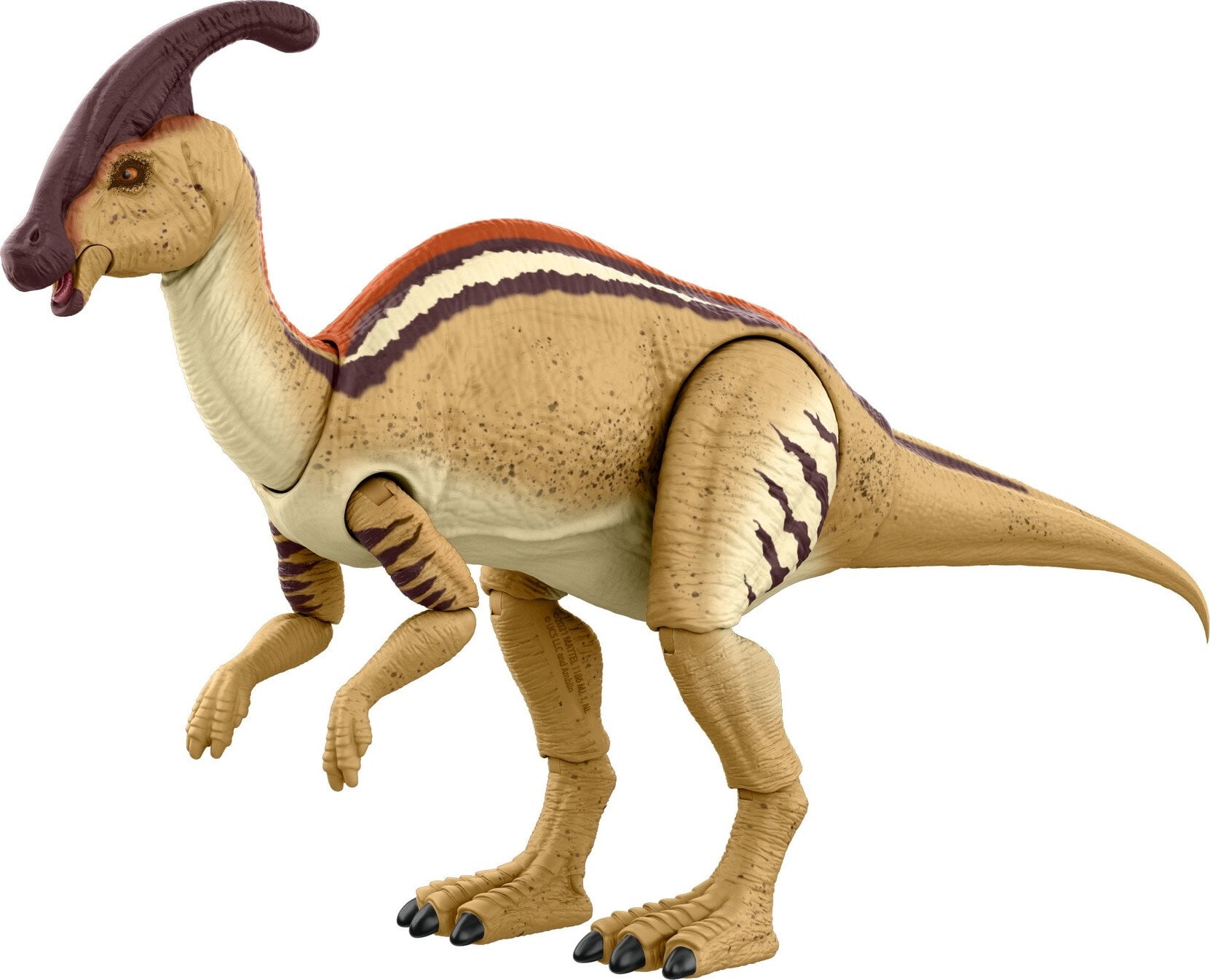Jurassic World The Lost World Hammond Collection Parasaurolophus Dinosaur  Action Figure, 12in Long with 20 Movable Joints, Gift and Collectible​ 
