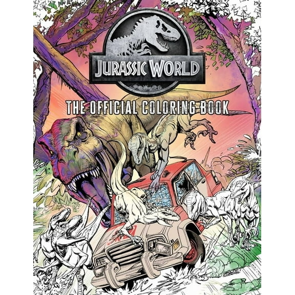Jurassic World: The Official Coloring Book (Hardcover)
