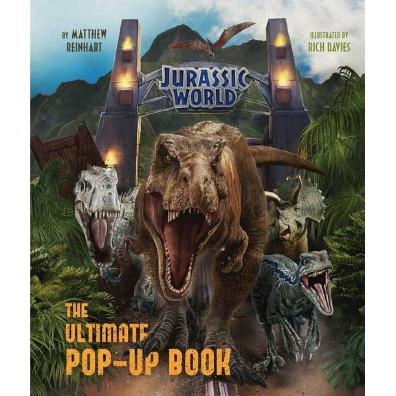 Jurassic World: The Ultimate Pop-Up Book, (Hardcover)