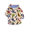 thumbnail image 1 of Jurassic World Toddler Boy Allover Print Super Soft Snugget Hoodie, Sizes 12M-5T, 1 of 6