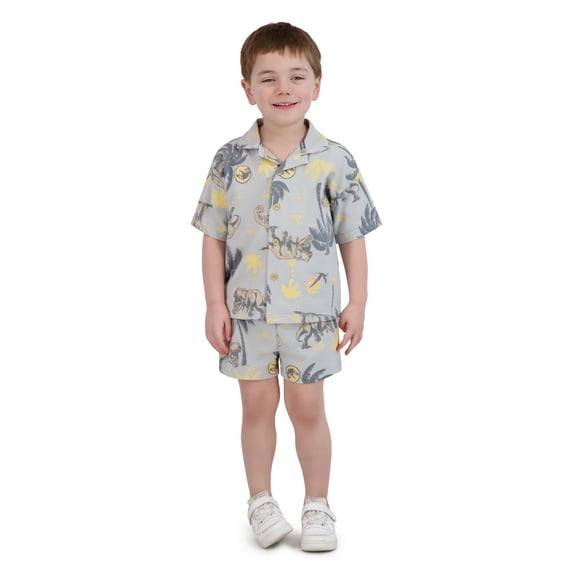 Jurassic World Toddler Boy Resort Short Set, Sizes 12 Months-5T
