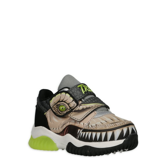 Jurassic World Toddler Boys License Light Up Athletic Sneaker, Sizes 8-13