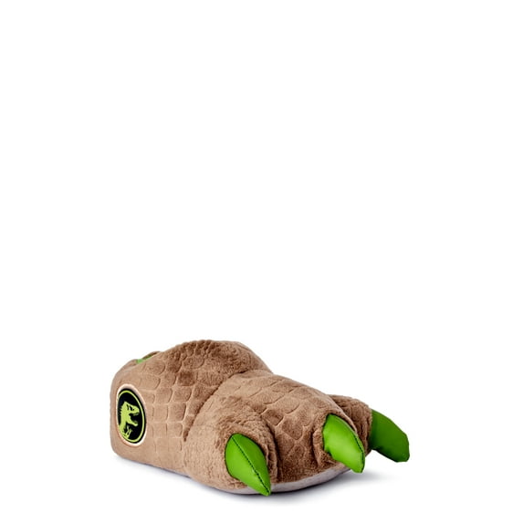 Jurassic World Toddler Boys Light Up Plush Claw Slippers