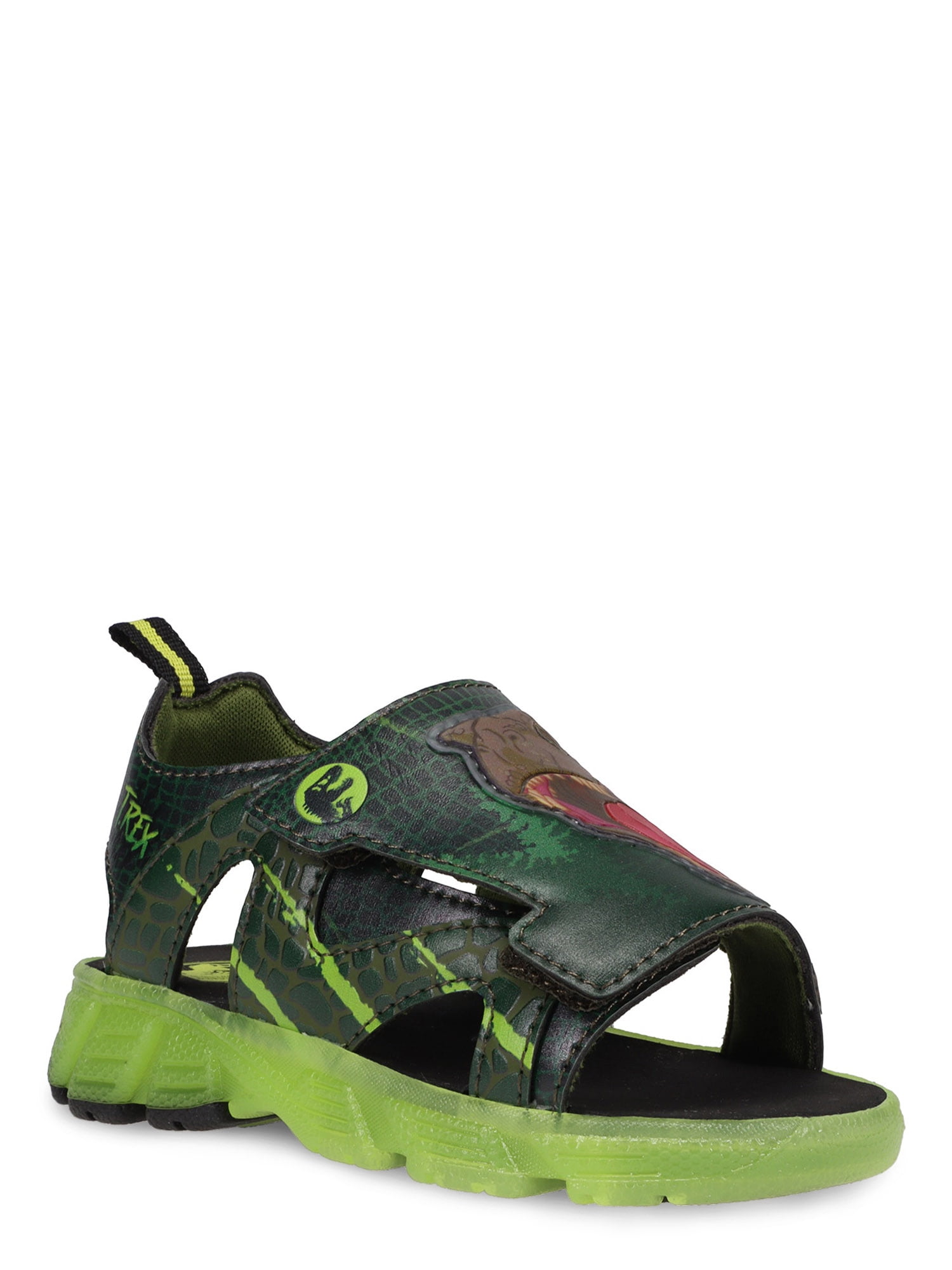 Jurassic World Toddler Boys Lightup Sandals, Sizes 712