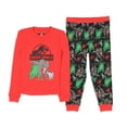 thumbnail image 1 of Jurassic World Toddler Boys' Movie Film Park Tight Fit Sleep Pajama Set, 1 of 7
