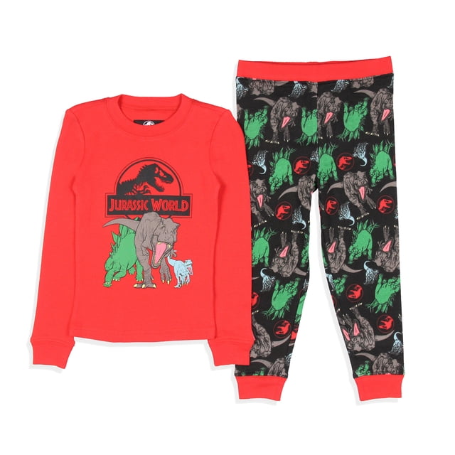Bioworld Come for The Dinosaurs Jurassic Park Men's Black Sleep Pajama Pants-M at Men's Clothing store
