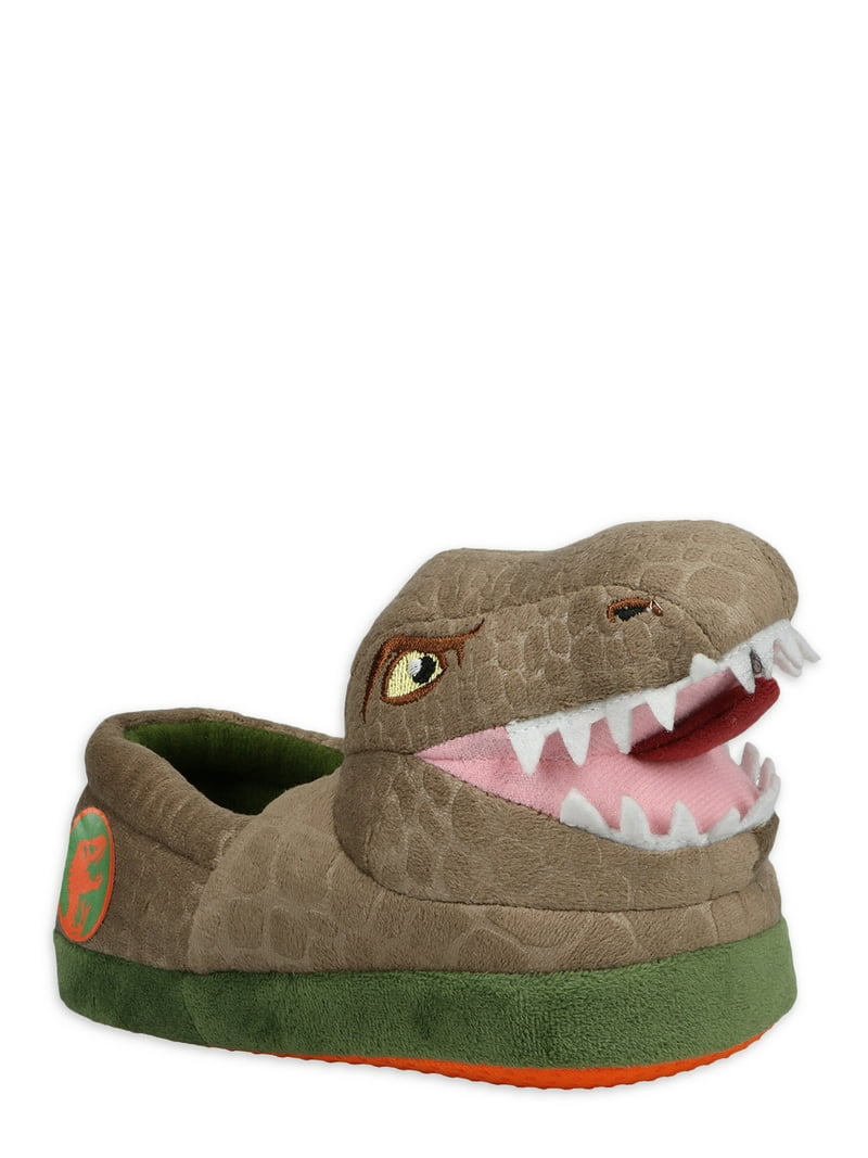 Jurassic World Dinosaur Kids House Shoes, Toddler Boys T-Rex