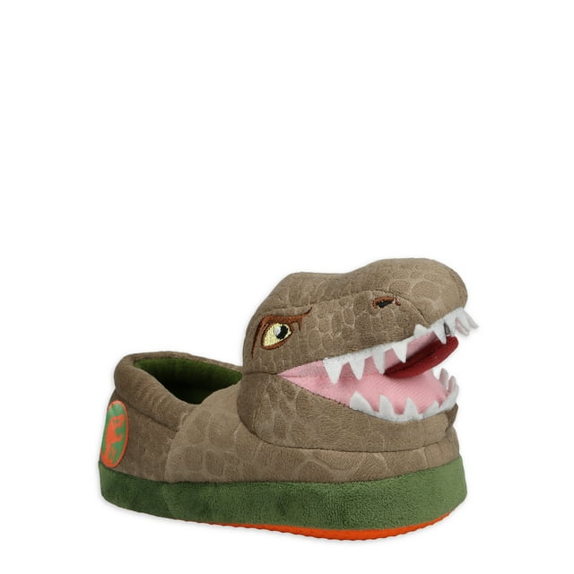 Jurassic World Toddler Boys Slipper, Dual Sizes 512