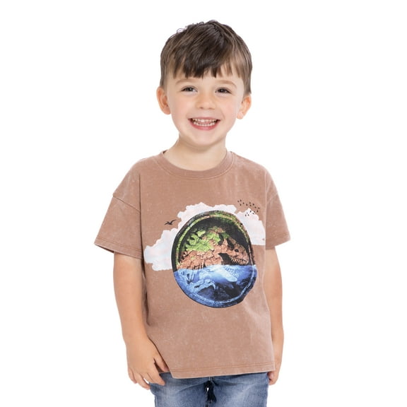 Jurassic Toddler Short Sleeve Crewneck Tee, Sizes 12M-5T