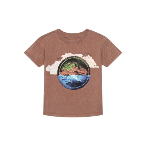 Jurassic Toddler Graphic Crewneck Tee with Short Sleeves, Sizes 12M-5T