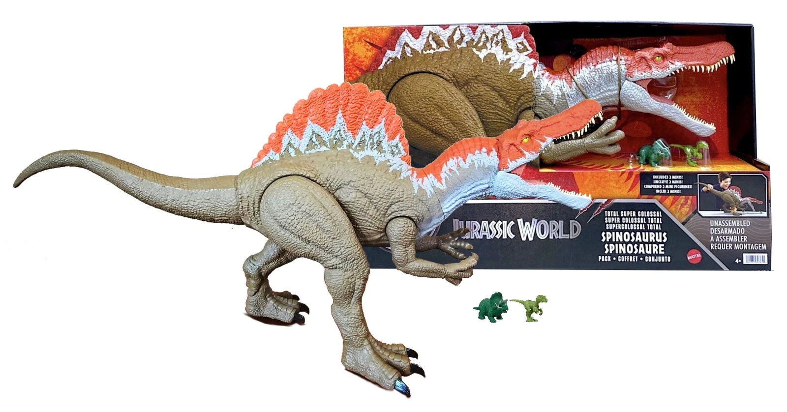 Jurassic World Total Super Colossal Spinosaurus 36