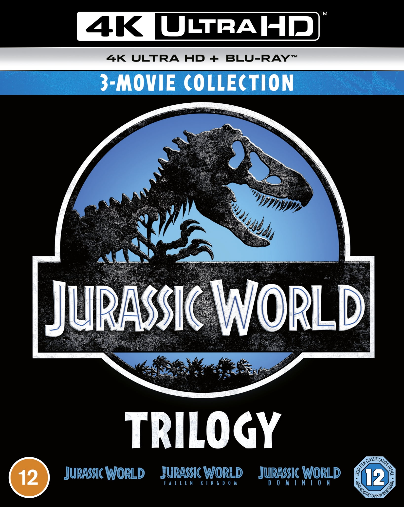 Jurassic World Trilogy 4K Ultra HD + Blu-Ray Region Free World Trilogy