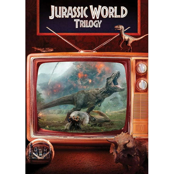 Jurassic World Trilogy (Jurassic World / Jurassic World: Fallen Kingdom / Jurassic World Dominion) (DVD), Action, Universal
