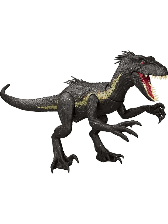 Ultimate Damage Indoraptor Dinosaur Toy Figure, Damage, Light & Sound Toy
