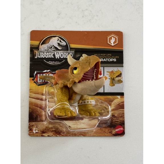 Jurassic World Wild Pop Ups Triceratops