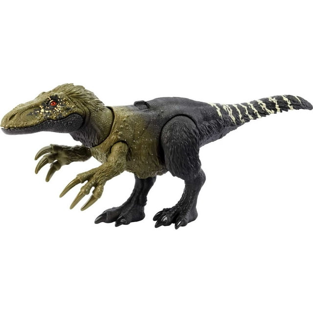 Jurassic World Action Orkoraptor Dinosaur Toy Figure with Roaring Sound ...