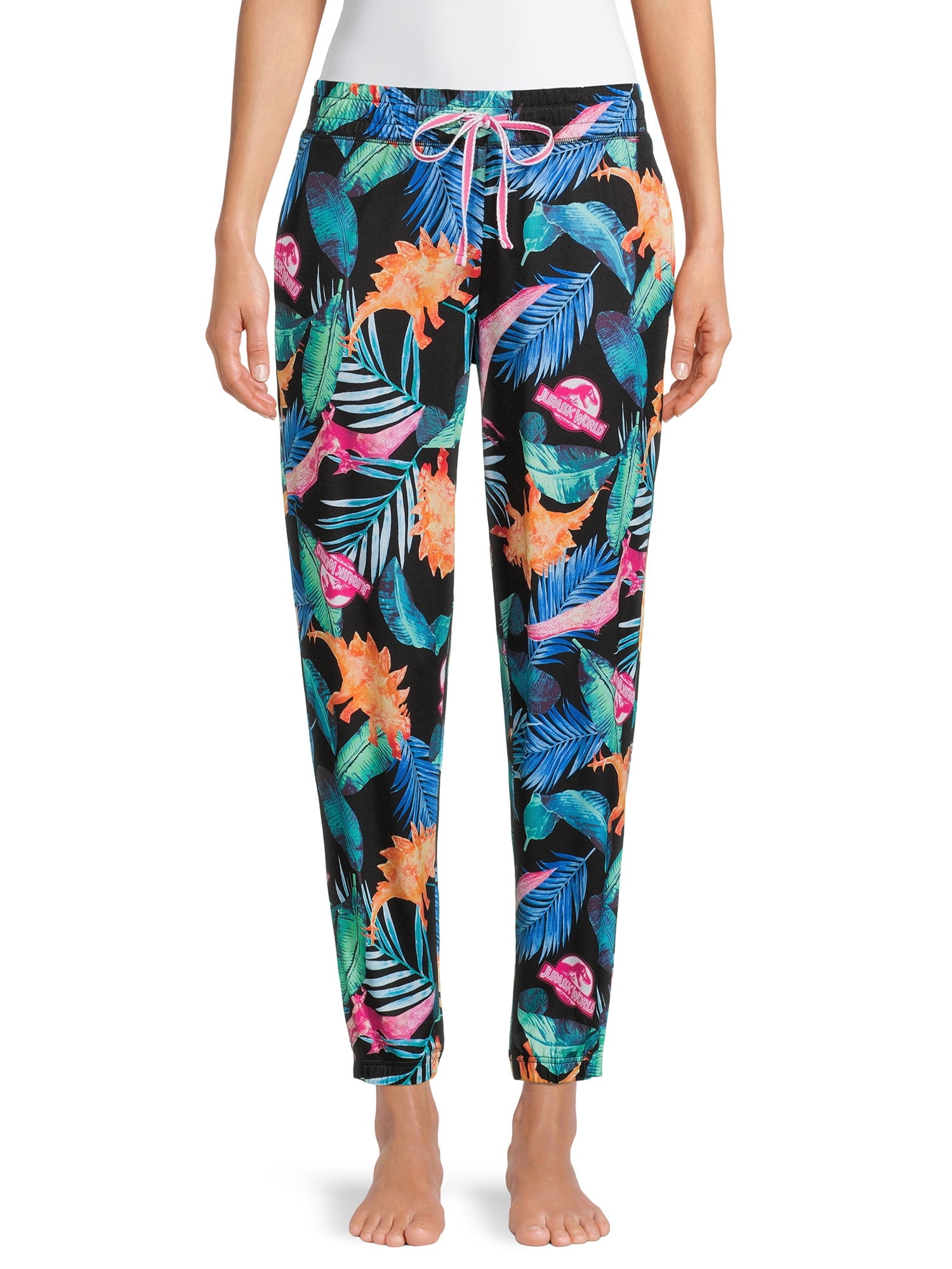 Jurassic World Women s and Women s Plus Sleep Joggers Walmart