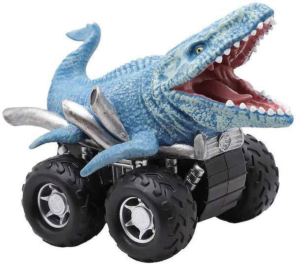 Jurassic World Zoom Riders Mosasaurus Pullback Vehicle