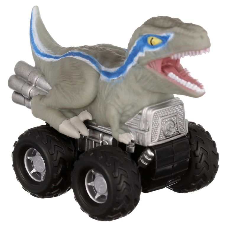 Epic Action Jurassic World Zoom Riders - Detailed Raptor Race
