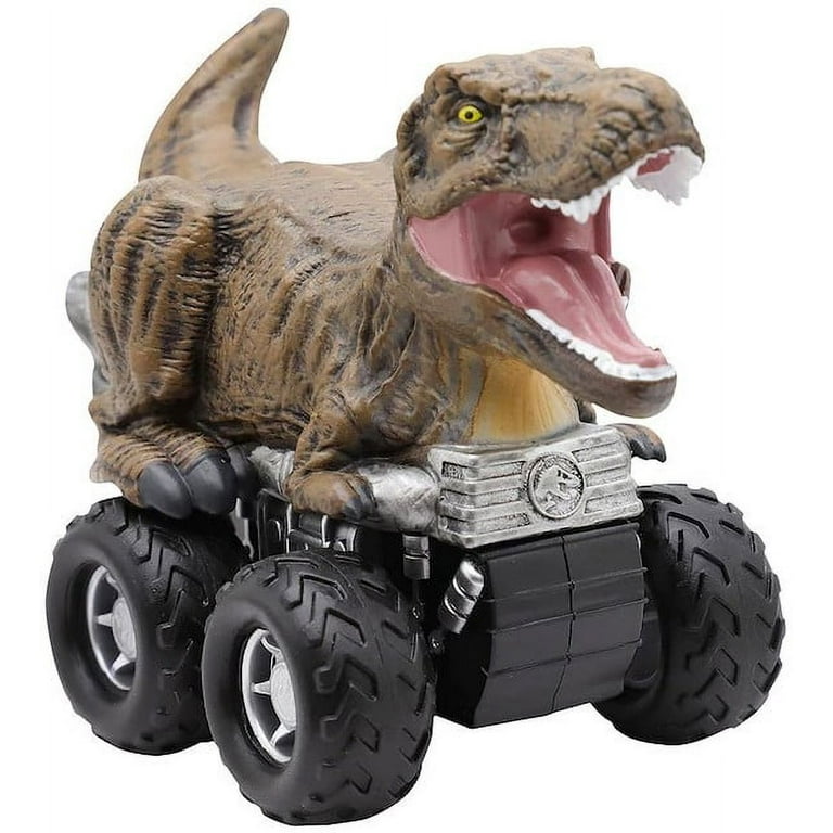 ToyMonster Jurassic World T-Rex Pullback Vehicle, Dinosaur Toy