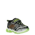thumbnail image 1 of Jurassic World by Universal Boys Toddler Athletic Light-up Green Sneaker, 1 of 6