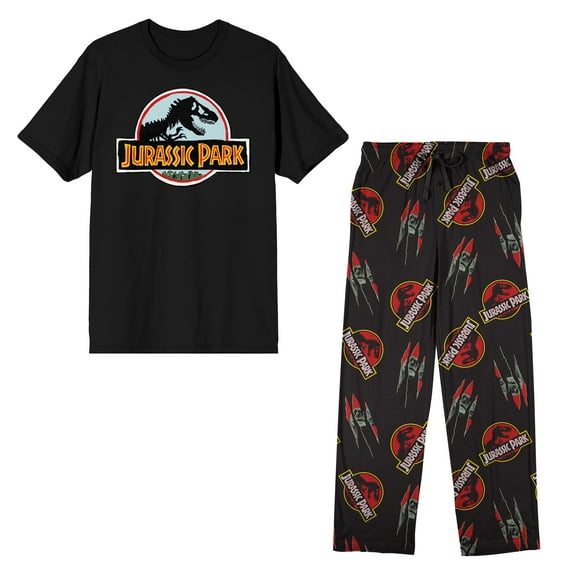 Jurassic park T-shirt and Pant Set-Medium